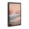 Stupell Industries Apricot Beach View Floating Frame, design by Decent Exposures